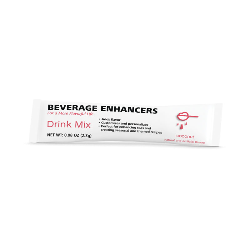 Beverage Enhancers Drink Mix Single-Serve Packets: Coconut 30 Packets