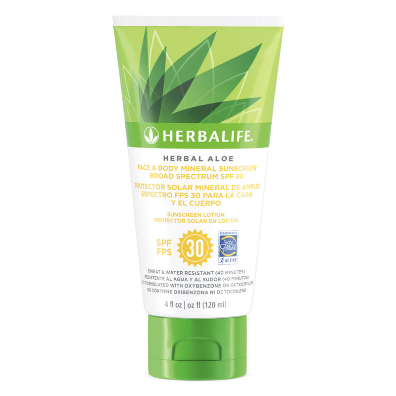Herbal Aloe Face & Body Sunscreen Broad Spectrum SPF 30