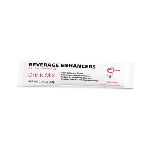 Beverage Enhancers Drink Mix Single-Serve Packets: Limeade 30 Packets