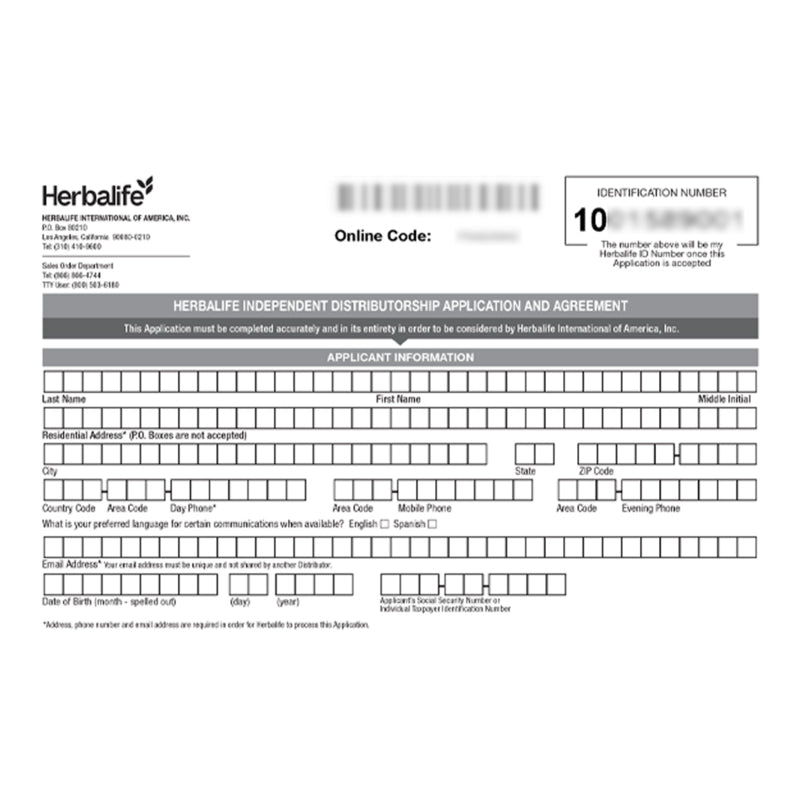 Digital Starter Kit Paper Application - English