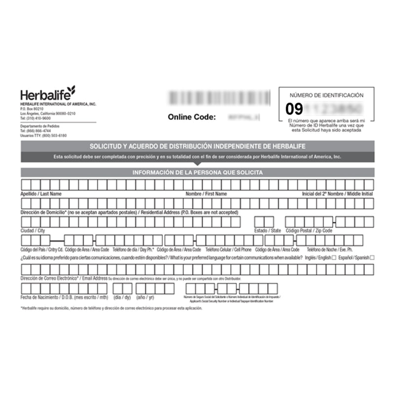 Digital Starter Kit Paper Application - Spanish