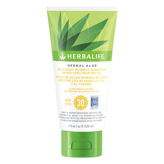 Herbal Aloe Face & Body Sunscreen Broad Spectrum SPF 30